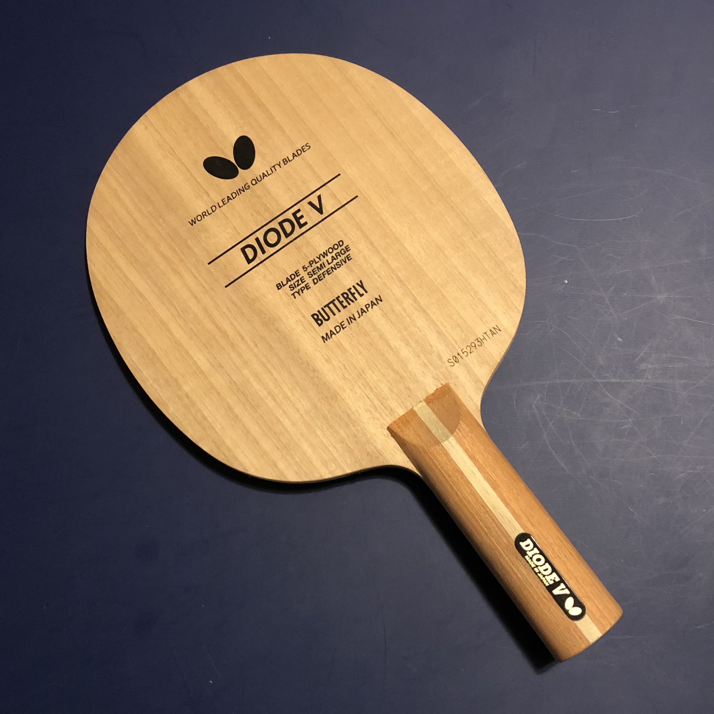 Used Butterfly Diode V Blade 82.00 Table Tennis Only, Best Value